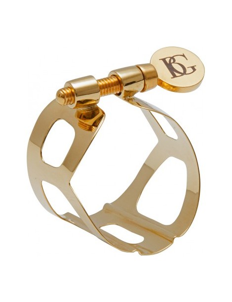 ABRAZADERA BG SAXOFON SOPRANO TRADITION LACADA ORO MOD. L50