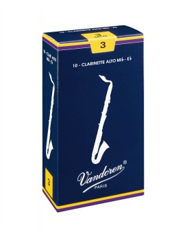 CAÑAS VANDOREN CLARINETE ALTO CAJA AZUL