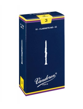 CAÑAS VANDOREN CLARINETE MIB (REQUINTO) CAJA AZUL