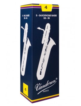 CAÑAS VANDOREN SAXOFÓN BAJO SIB CAJA AZUL