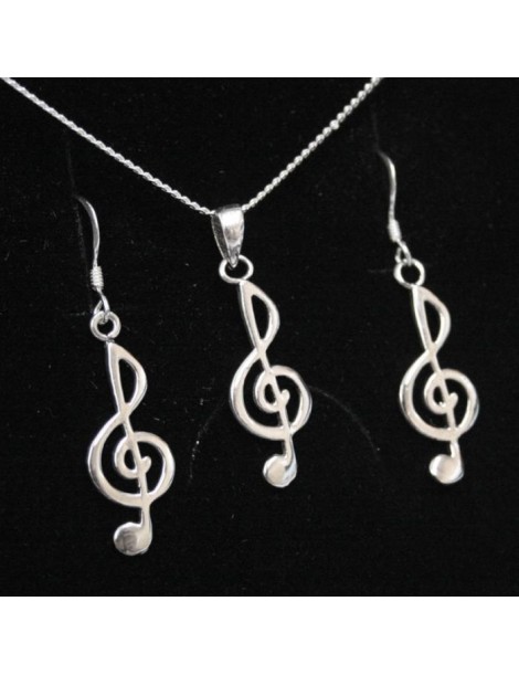 CONJUNTO PENDIENTES Y COLGANTE