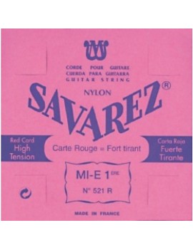 CUERDA CLÁSICA SAVAREZ CARTA ROJA 1º