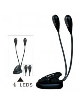 LAMPARA ATRIL  CHERRY MUSIC DOBLE