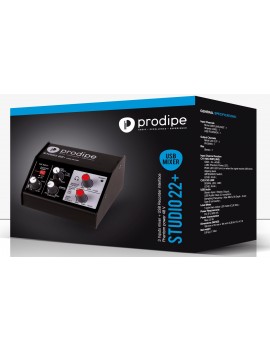 TARJETA DE SONIDO PRODIPE STUDIO 22 PLUS 2