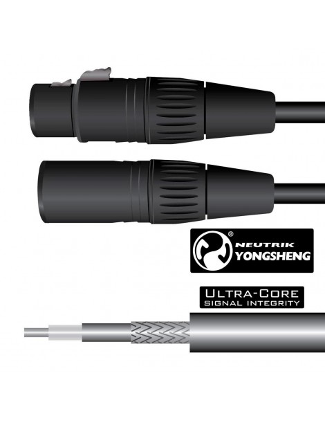 CABLE TGI TGM320X CABLE PARA MICRÓFONO XLR-XLR HEMBRA 6M