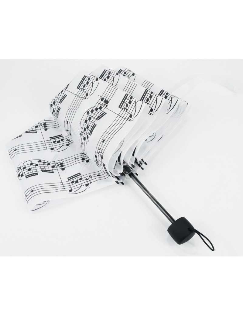 PARAGUAS CON NOTAS MUSICALES