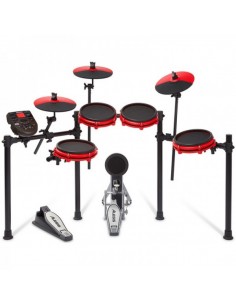 BATERÍA HITMAN ELECTRÓNICA  NITRO MESH KIT SE - (ROJO/NEGRO)