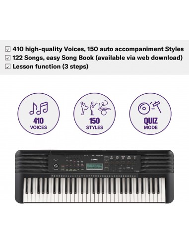 TECLADO YAMAHA PSR-E283