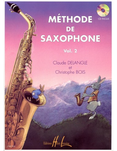 METHODE DE SAXOPHONE VOL2º + cd