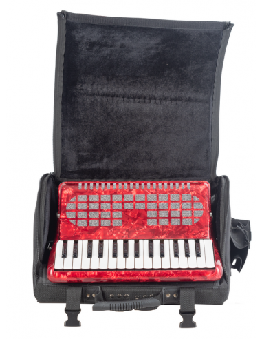 ACORDEON ESTRELLA 30/48 ROJO
