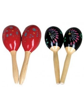 MARACAS LOGAN MADERA MEDIANAS