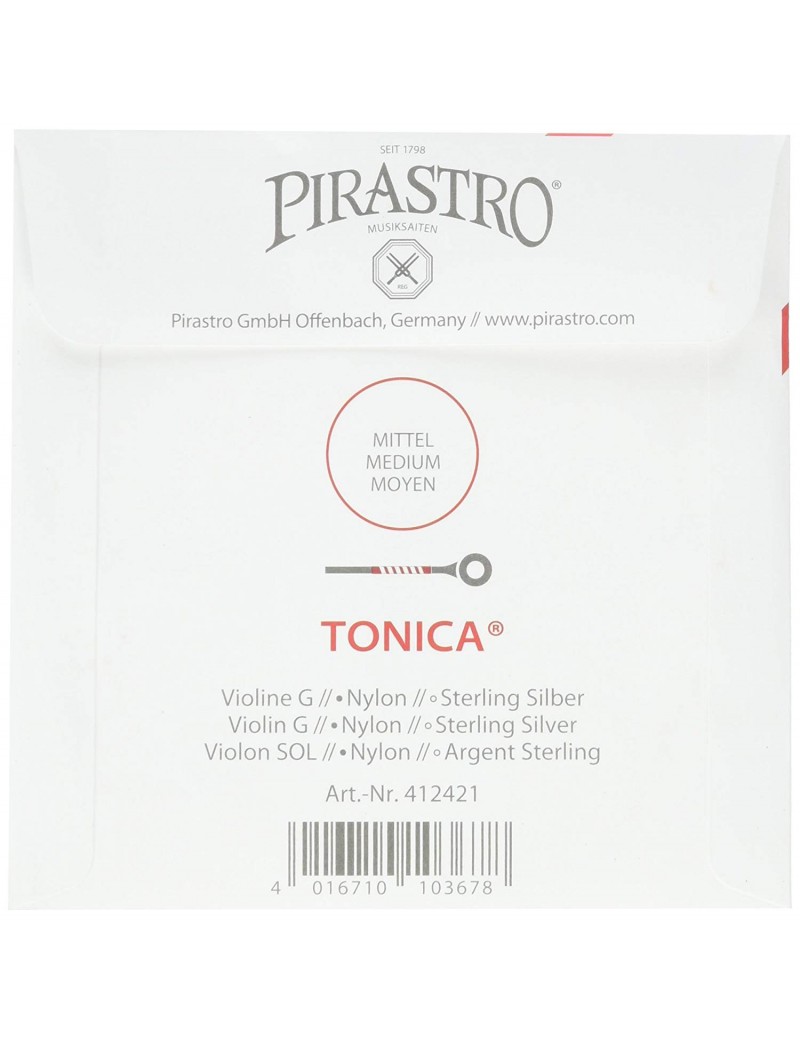 JUEGO CUERDAS PIRASTRO VIOLÍN  TONICA